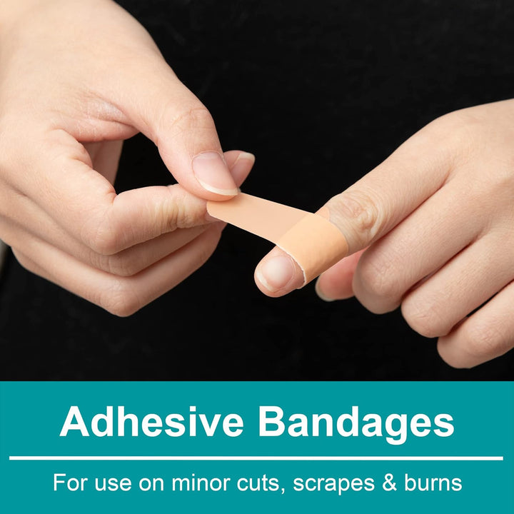 160 Piece First Aid Kit Bag Refill Kit - Includes Instant Cold Pack, Bandages, Emergency Blanket, Moleskin Pad, Gauze - Extra Replacement Medical Supplies for First Aid