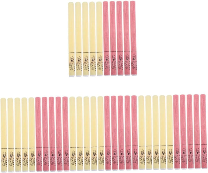 20Pcs Moxibustion Sticks Navel Belly Moxa Roll Bar Moxibustion Smokeless Sticks for Aromatherapy