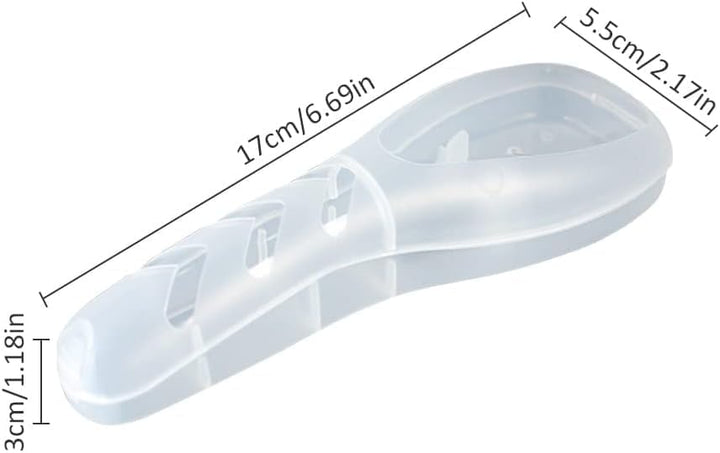 Transparent Razor Storage Box Razor Travel for Gillette Men'S Razor Case Dustproof Waterproof Cartridge Box Travel Case Razor Kitchen Storage and Organisation