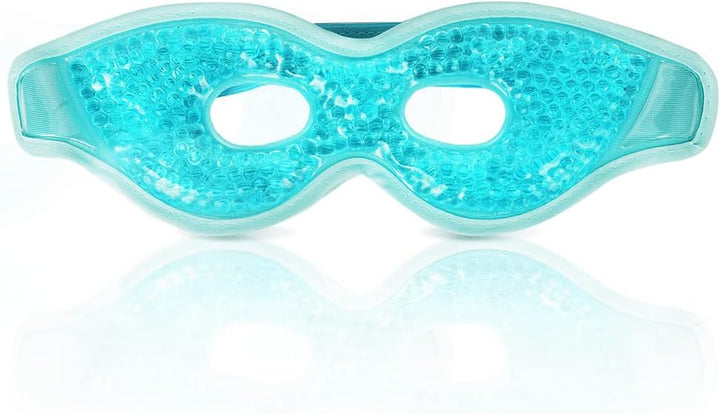 Cooling Eye Mask, Reusable Hot/Cold Therapy Gel for Puffy, Dark Circles, Headaches, Migraines, Sinus Pain, Dry and Swollen Eyes