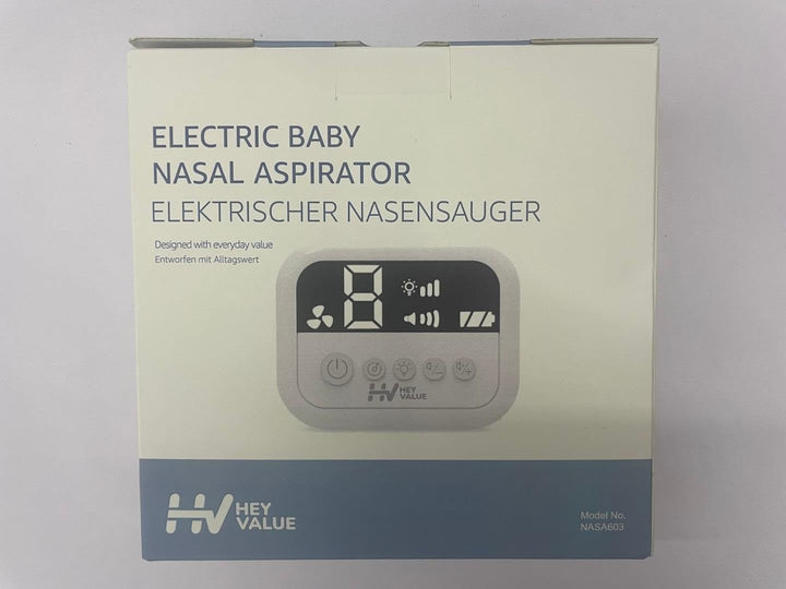 Nasal Aspirator for Baby, Electric Baby Nose Sucker with Larger Suction Chamber and More Powerful Suction, Automatic Nose Cleaner, Night Light & Soothing Music, USB-C Rechargeable & Portable