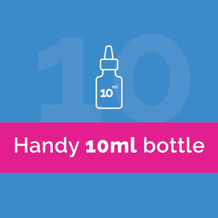 10 Ml Moisturising Eye Drops: Contact Lens Safe, Relieves Irritation, Soothes Inflammation, Hydrates, Provides Comfort for Dry and Sensitive Eyes