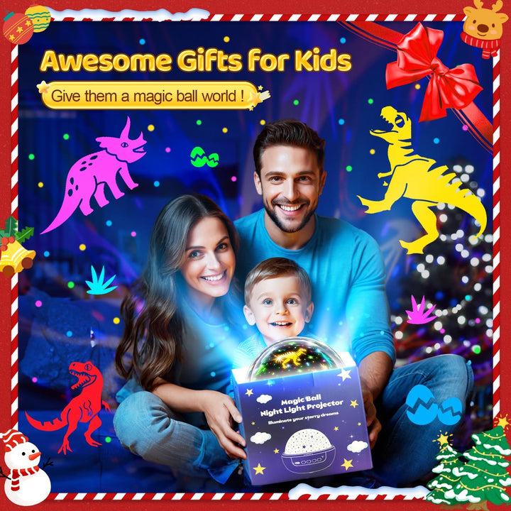 COONIGHT Sensory Toys for Babies, 93 Lighting Mode+Dimmable+Timer+Remote Sensory Lights Star Projector, 360° Rotate Kids Night Light Projector,Baby Boy Gifts Baby Girl Gifts Newborn Toy