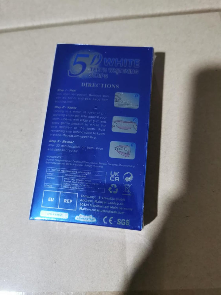 Teeth Whitening Strips, Tooth Whitening Kits, at Home Teeth Whitening Strips,Sensitive Teeth Whitening Strips Teeth Whitener 14 Packs 28 Pcs