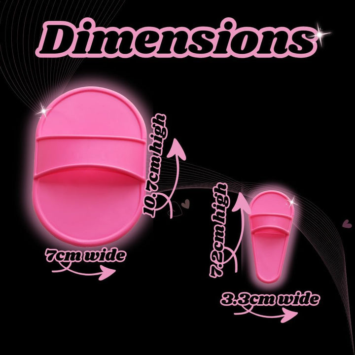 Exfoliating Hair Removal Pads (Large X10, Small X10) - Buffer Pad Holders X2 - Smooth Skin on Legs, Arms & Body