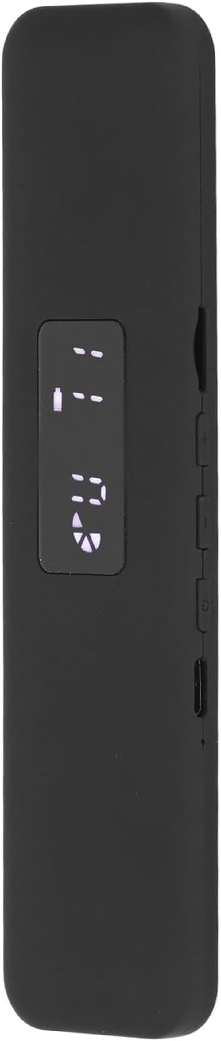 Pillow Speaker, Wireless Sleep Aid Stereo Bass Bone Conduction Manual Volume Control with Digital Display for Office (Black)