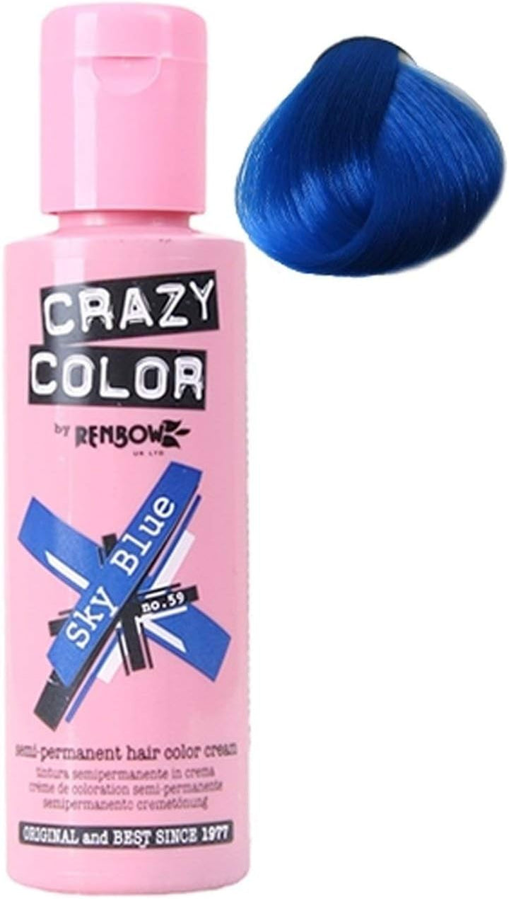 2X  Semi-Permanent Hair Dye 2X 100Ml (Fire Red)