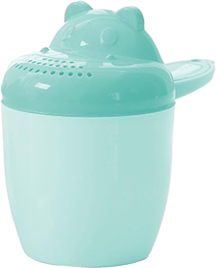 Baby Bath Cup | Toddler Rinse Cup,Cartoon Bucket Pourer Safety for Shampoo Shower Kids Bathtub Hair Washing Bathing Time Bathroom Daily