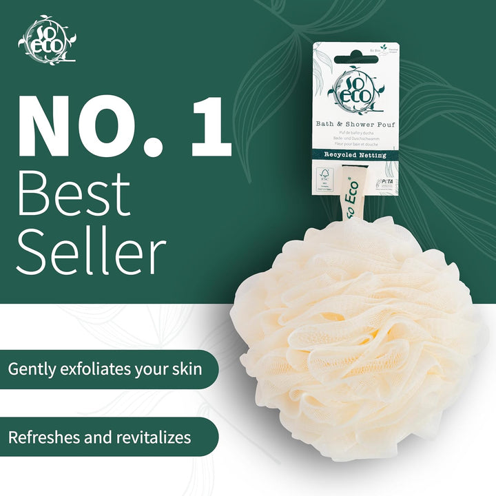 Bath and Shower Pouf