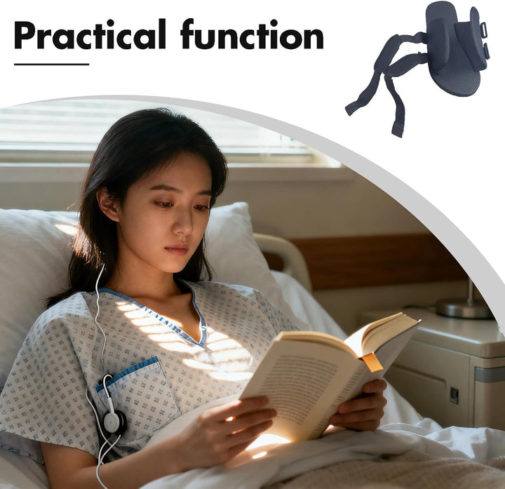 1 Pair Wide Supportive Slippers: Women after Surgery Adjustable Shoes - Orthopedic Hospital Patient Footwear - Comfort Washable for Home Care