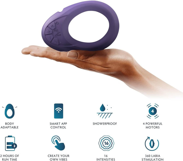 Legato – Ultra-Slim Bendable External Stimulator for Natural Lubrication & Arousal Support with 360° Vibrating Stimulation