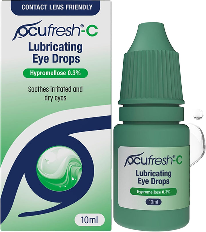 Contact Lens 0.3% Eye Drops | Specially Crafted Advanced Formula for Contact Lens Users | Soothing & Lubricating | Restores Eye Moisture & Clear Vision | 10Ml