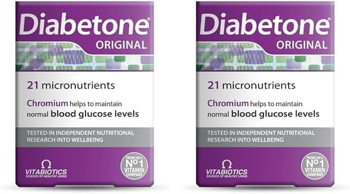 Original Formula Supports Glicemia Control and Diabetes Management Supplement - 30 Tablets, 30-Day Supply, by