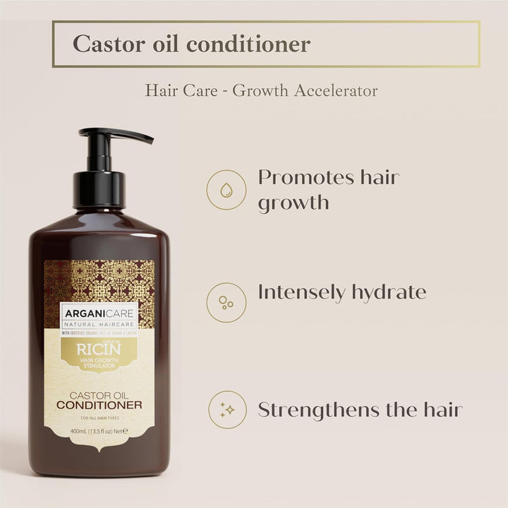 | Castor Range | RECONSTRUCTIVE CONDITIONER | Castor | Promotes Growth & Stimulates Growth | Ultra-Nourishing | High Hydration | All Hair Types | 400Ml
