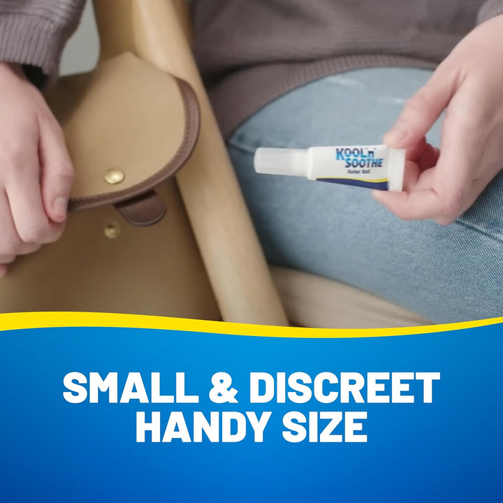 Roller Ball/ 100+ Applications/Precision Cooling & Massage for Temples & Forehead