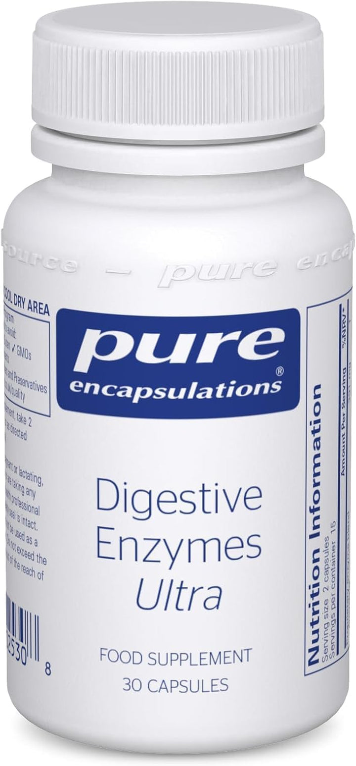 Digestive Enzymes Ultra - Broad Spectrum Vegetarian Digestive Enzymes - Supports Digestion & Nutrient Absorption - 90 Capsules