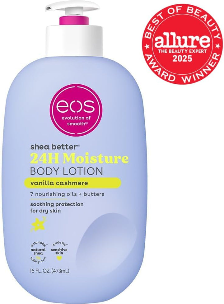 Vanilla Cashmere Body Lotion Shea Better 24Hr Moisture - 16 Oz/473 Ml