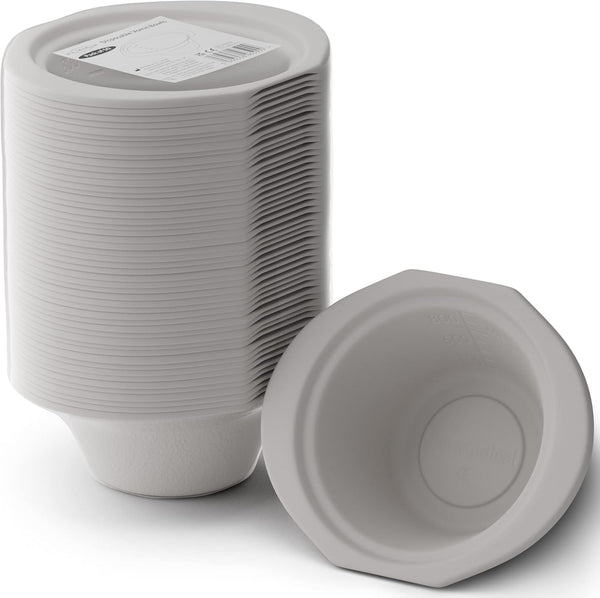 Disposable Pulp Sick Bowls – Pack of 50