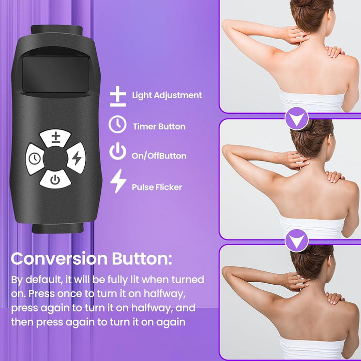 54W Face Tanning Lamp, 180° Rotation Sun Lamp, Tanning Lamp Solarium for Home, with Adjustable Height Tripod (38.5"-78.7"), Eye Mask, for Home Beauty Salon Face and Body All Skin Tones (B)