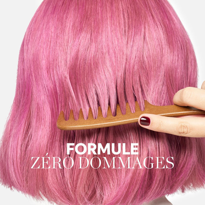 Pink Color Fresh Mask - Colour Depositing Hair Mask & Home Hair Gloss Treatment - Bright Pink Temporary Hair Dye with Avacado Oil (150Ml)