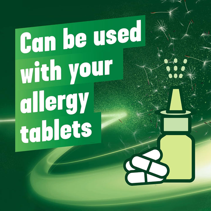 Allergy Natural Relief Nasal Spray (1 X 15Ml), Helps Clear Allergens from the Nose, Cleans and Moistens Nasal Passage, Natural Congestion Relief, Free from Preservatives