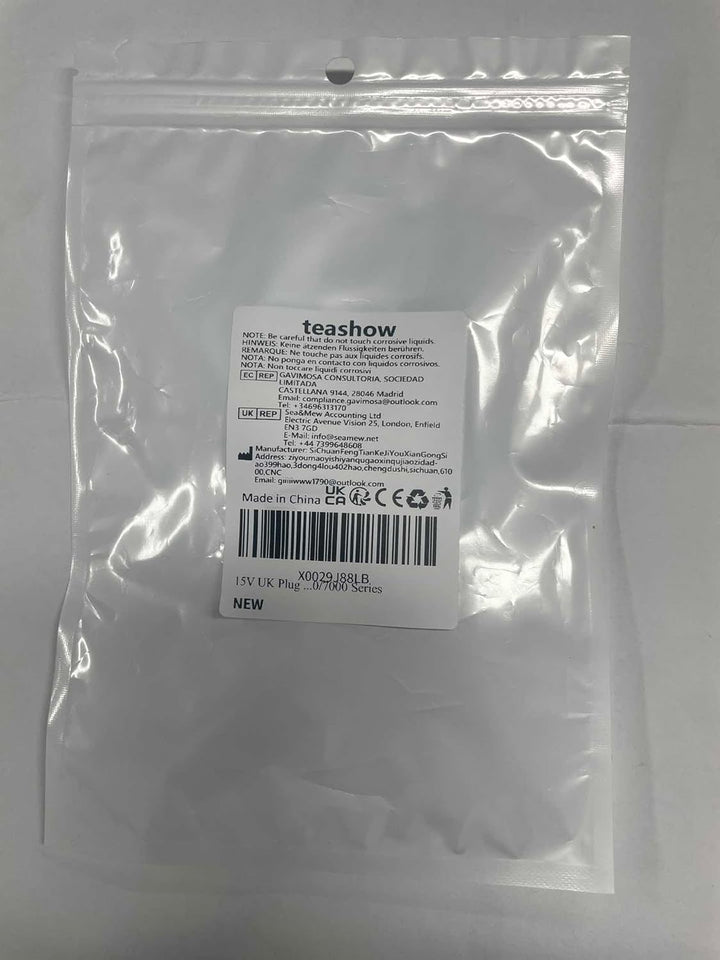 15V for Philips Shaver Charger HQ8505 Cable, UK for Series 3000, 5000, 7000, 9000 Beard Trimmer BT5502, BT9810, S5465, S3233, S3333, S1332, MG7790, MG7750 Electric Razor Aquatouch Power Lead