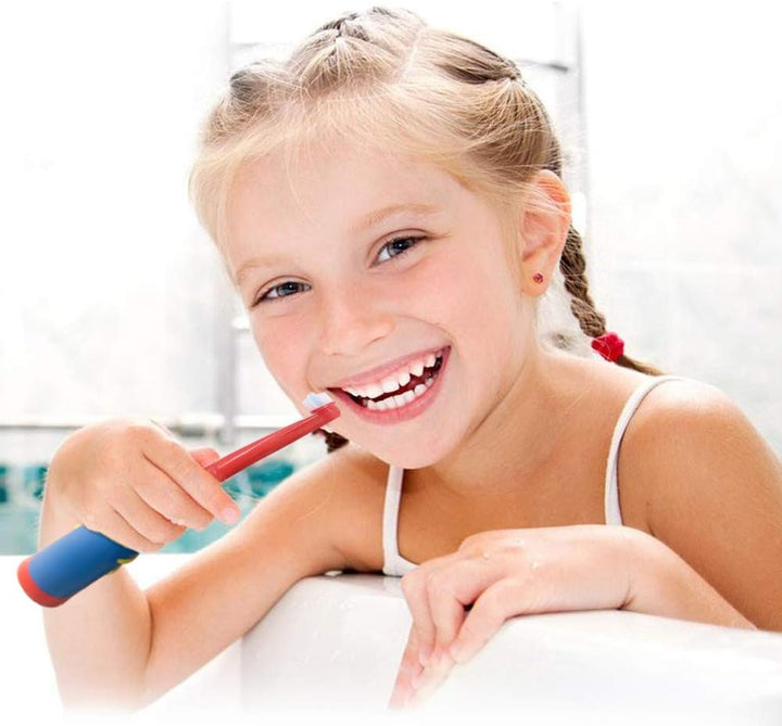 16Pcs Toothbrush Head for Kids, Toothbrush Head Compatible for Oral B, Children Electric Toothbrush Heads Replacement Heads for Braun, Dual Clean, Precision Clean, White Clean