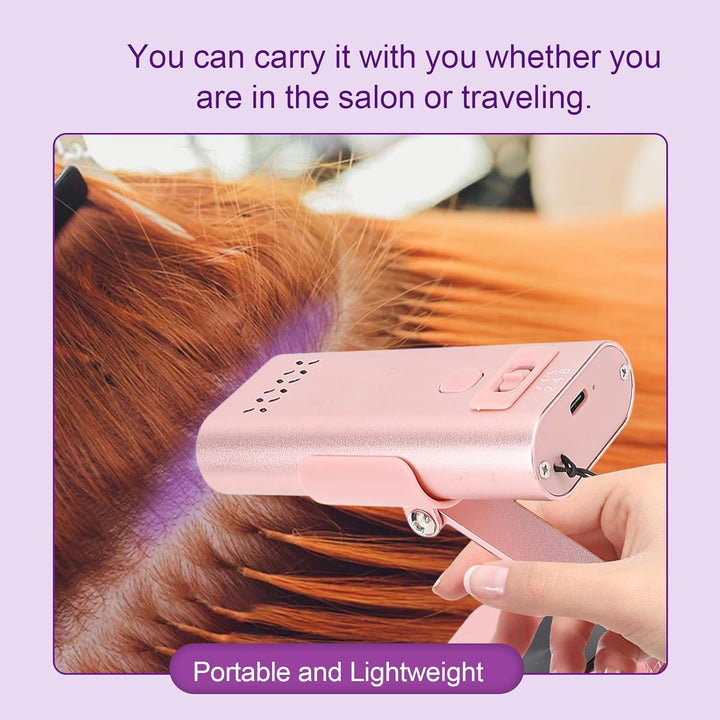 Portable LED Hair Extension Lamp, Ideal for Hair Extensions, Lightweight Design, Aluminum Alloy Material (Style 2 (105X52Cm / 41.3X20.5In))