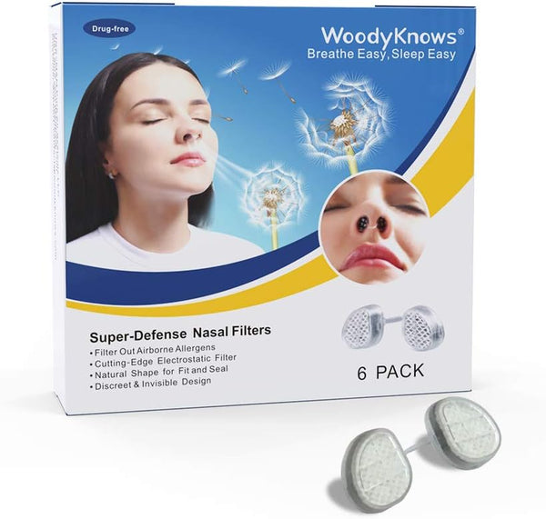 Super-Defense Nasal Filters (Narrow, Combined Trial Pack, 4 Pack)