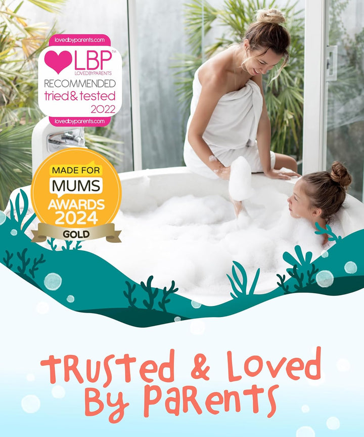 Mini U Kids Detangler Spray with Aloe Vera Juice - Fresh Apple Scented Hair Detangling Spray for Knots & Tangles - Vegan Hair Products for Children - 250 Ml