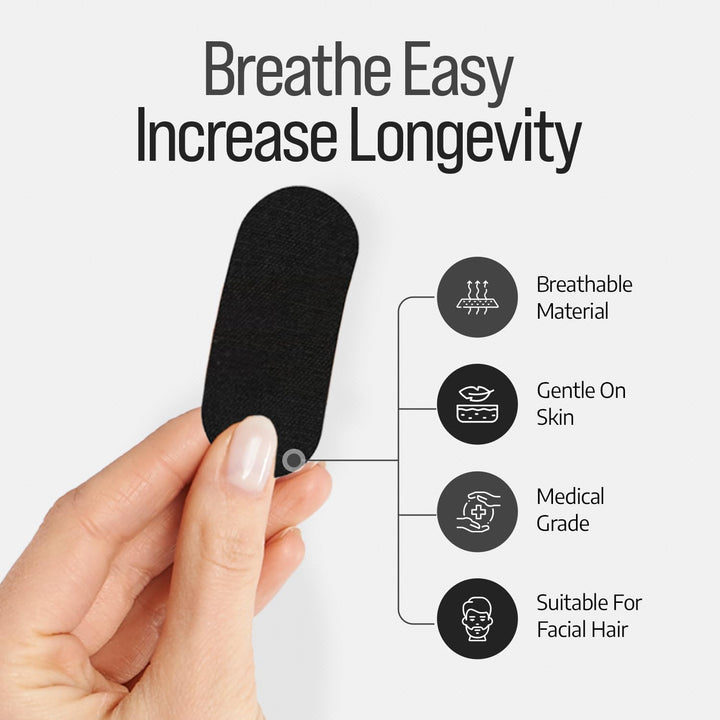 Mouth Tape for Sleeping- Gentle, Hypoallergenic Mouth Sleep Tape for Improved Nasal Breathing and Reduced Snoring- Stop Snoring Aids for Women & Men- Mouth Strips for Sleeping- 30 Pcs