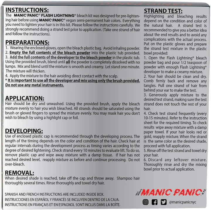 Amplified Bleach Flash Lightning Kit (40 Volume)