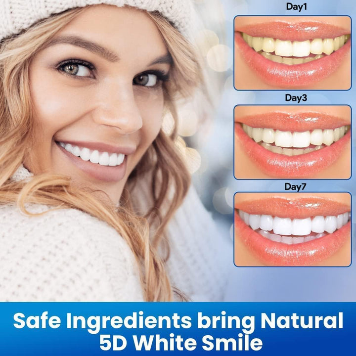 Teeth Whitening Strips, Tooth Whitening Kits, at Home Teeth Whitening Strips,Sensitive Teeth Whitening Strips Teeth Whitener 14 Packs 28 Pcs