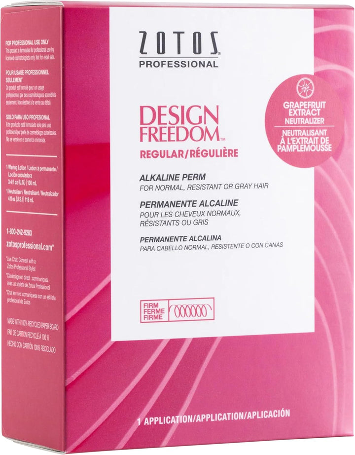 Design Freedom Regular Alkaline Perm for Unisex 1 Application Treatment