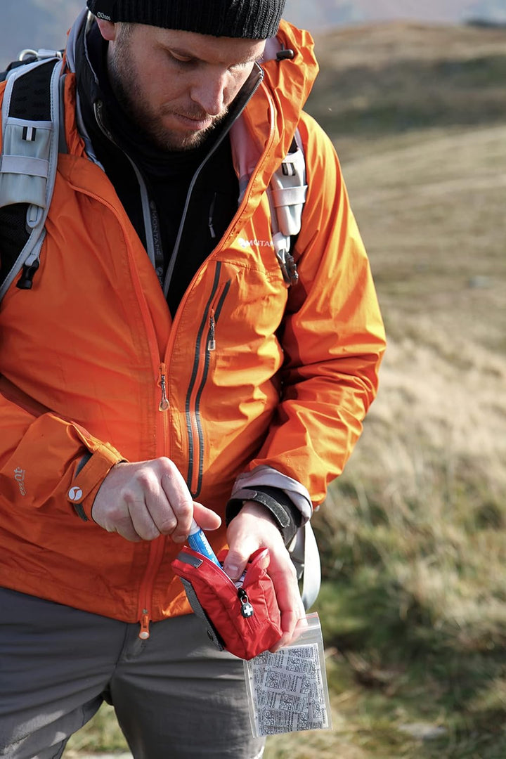 Pocket First Aid Kit, CE Certified Contents, Specifically Designed for Hiking and Outdoor