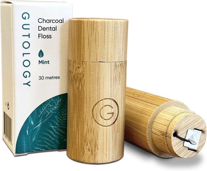Natural Mint Bamboo Charcoal Toothfloss 30M