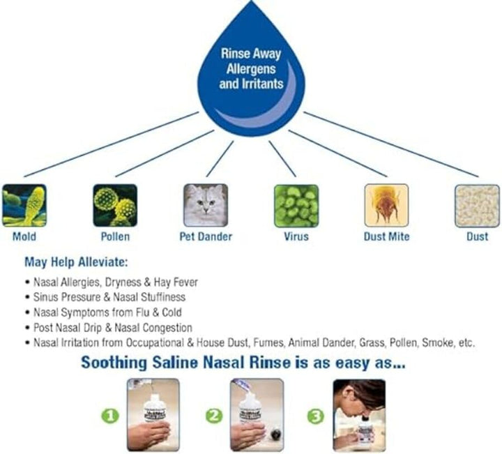 Sinusrinse All Natural Sinnus Relief 10 Sachets
