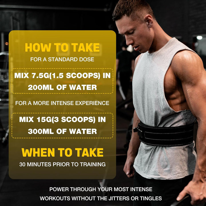 Pre Workout Powder – Energy, Focus & Endurance – with Citrulline, Bcaas, Caffeine & Ashwagandha – Fruit Punch Flavour – Performance Supplement for Workout Enthusiasts (60 Servings (Pack of 1))