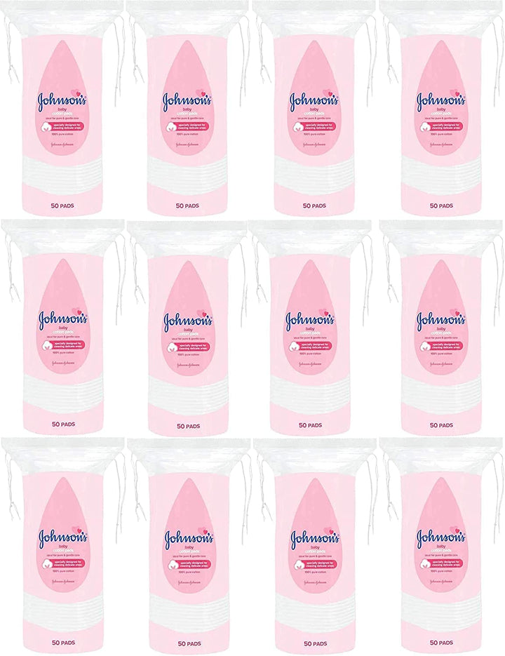 Cotton Pads - Pack of 12 X 50