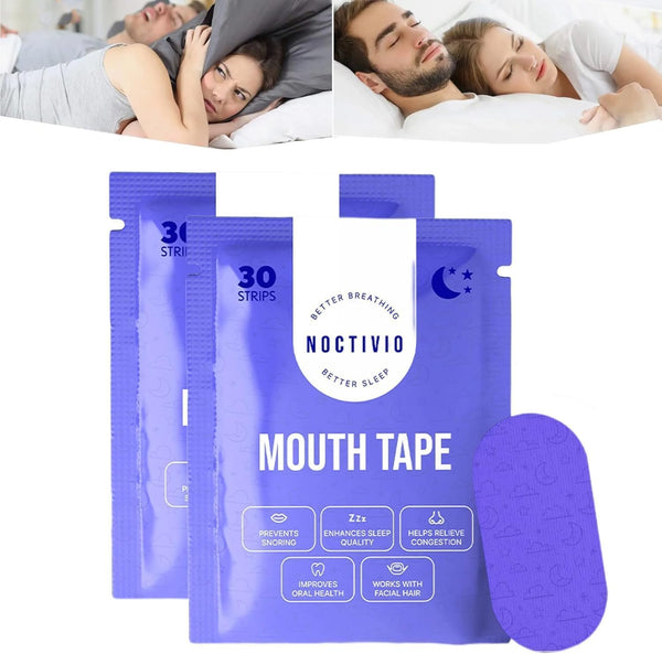 Mouth Tape for Sleeping Snoring,Gentle on Sensitive Skin,Pain Free Removal,Great Day Begins with a Good Night'S Sleep