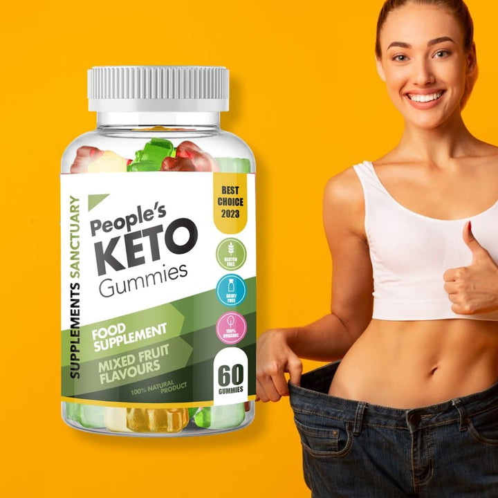 Peoples Keto 60 Mixed Flavour Gummies, Great Taste and Low Sugar