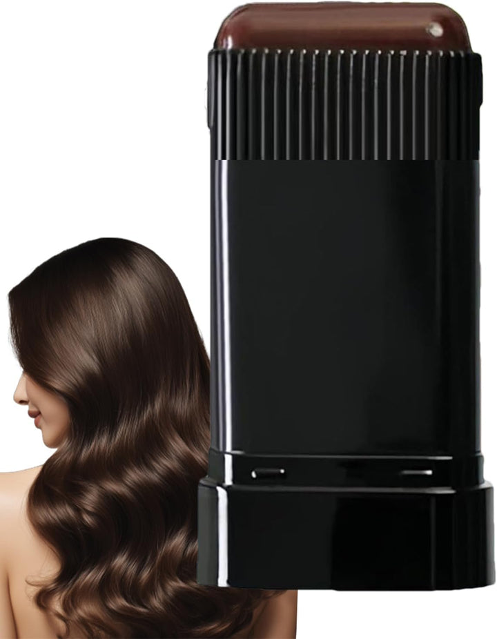 Hair Colour Stick Temporary Hair Stint Pen, Natural Looking Root Convention | Sweatproof Washable Concealer Stick, Quick Dye Cover for Bald Spots, Hairline, Women Beauty