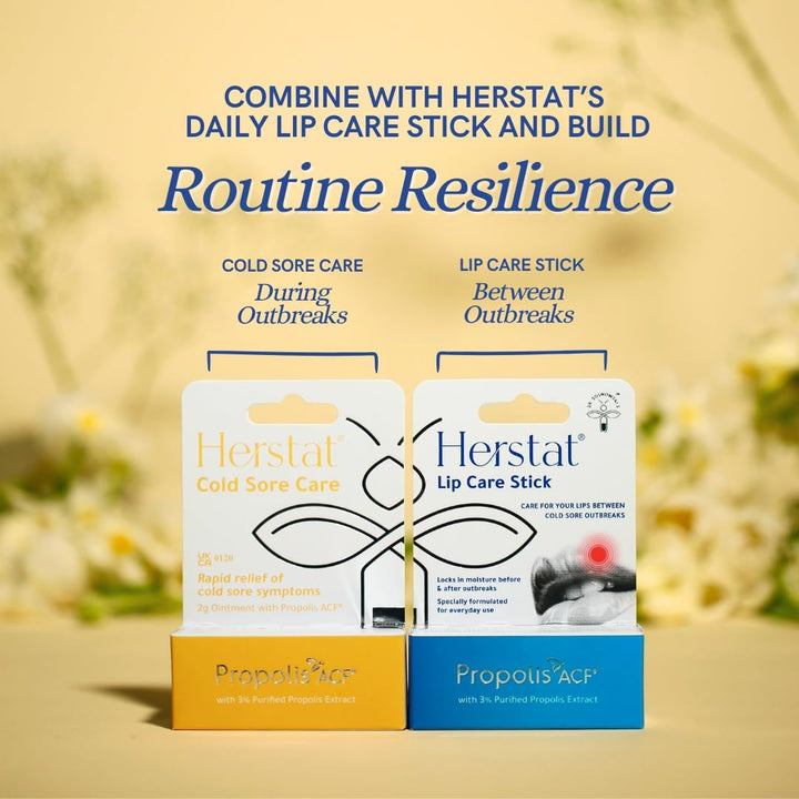 Cold Sore Cream | Effective Coldsore Treatment Provides Rapid Relief and Aids Healing with 3% Propolis | Use at Any Stage