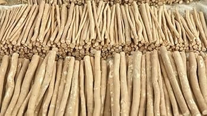 ETHENICINDIAN 10 Chewing Sticks of NEEM DATUN ORAL HERBAL TEETH & TONGUE CLEANER Traditional Teeth Cleaning Twig Prevent Tooth Decay and Gum Toothbrush Chew Sticks Natural Wild Organic Traditional