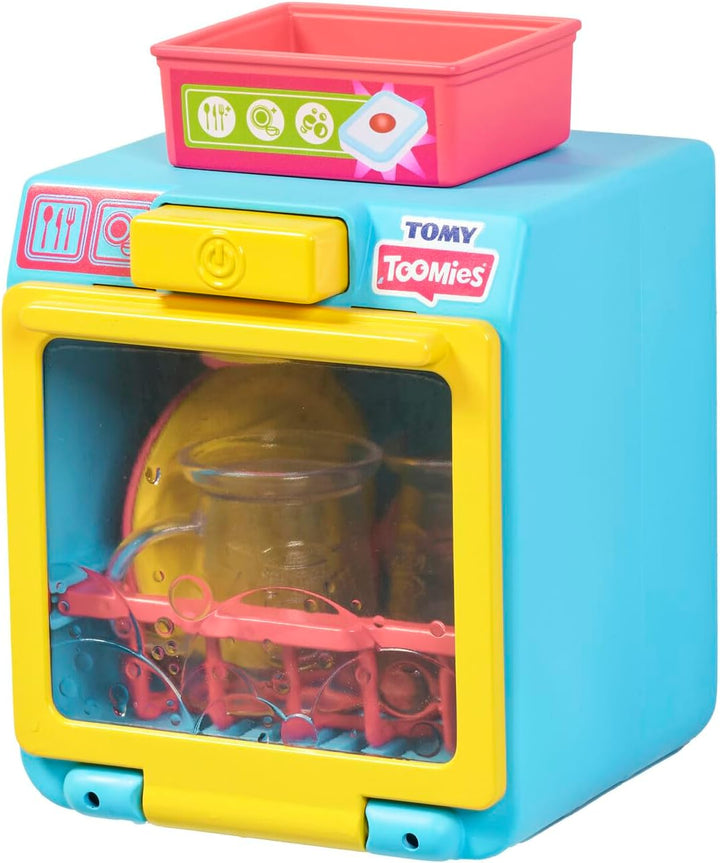 Bath Barista - Pretend Cafe Baby Bath Toys - Wall Mounted Bubble Bath Play Kitchen Toddler Toys - Kids Kitchen Set Includes 3 Cups, 1 Jug, 1 Shaker - +18 Months Boys Toys & Girls Toys