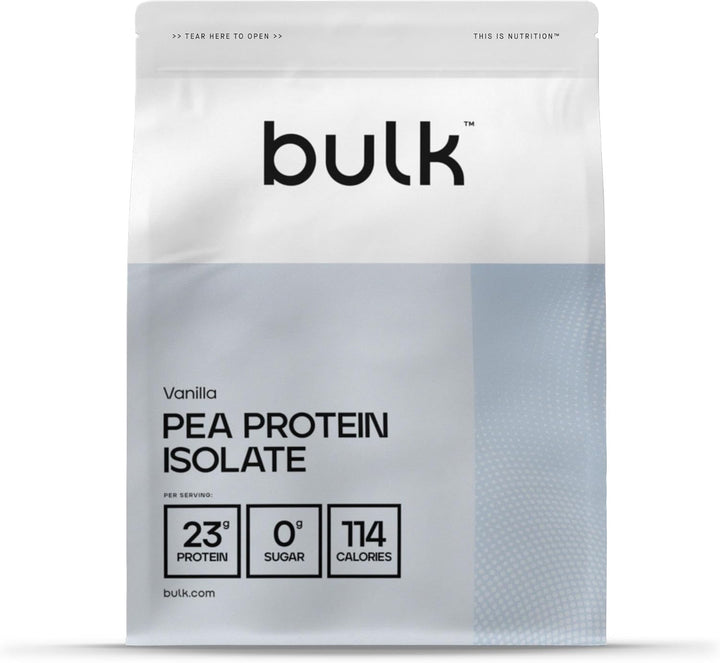 Pea Protein Isolate Powder, Vegan Protein Shake, Vanilla, 500G