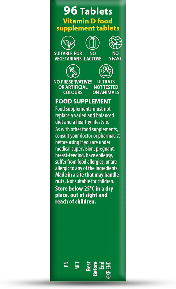 Vitamin D Tablets 1000IU,