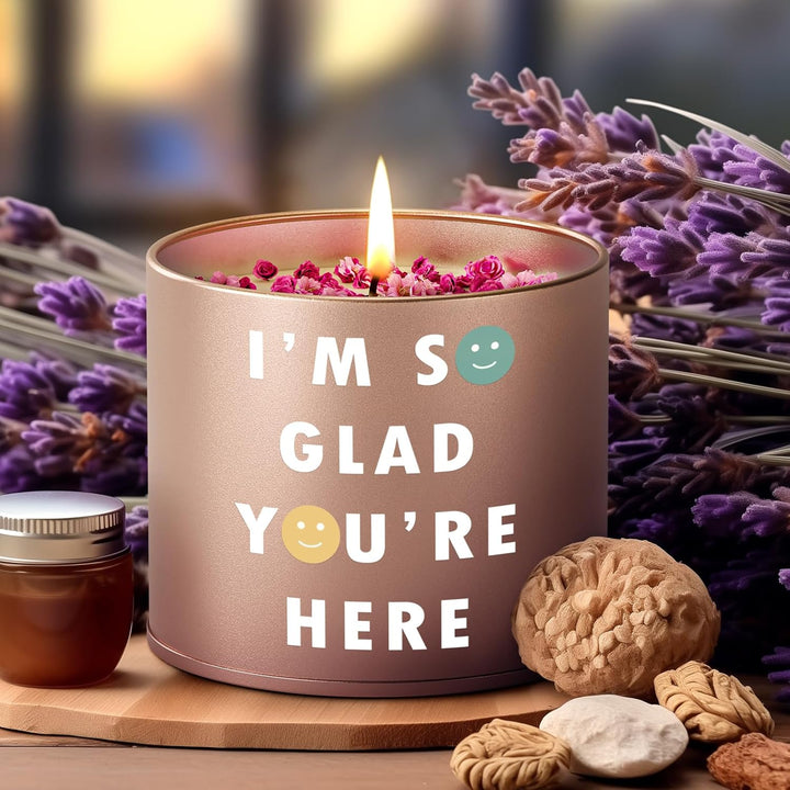 Gifts for Women, 9OZ Scented Candle, Gifts for Her Best Friend Friendship Sister Girlfriend on Birthday Christmas Anniversary