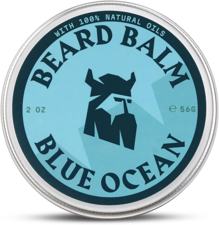 Beard Balm for Men - 60 G, Light Hold, Vanilla Scent - Leave-In Beard Conditioner with Shea Butter & Tea Tree Oil - Softener for Hydration & Styling