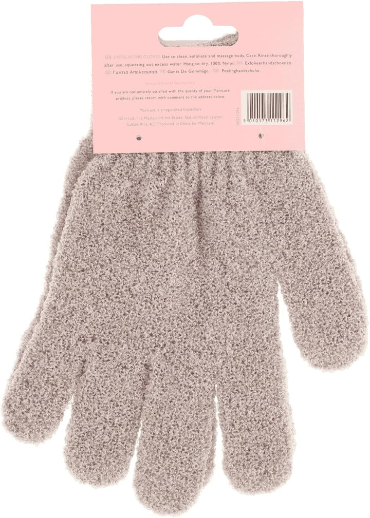 Exfoliating Gloves, Shower Bath Spa, Cleansing, Washing, Exfoliating Wash Mitt, Loofah, Good for Circulation, Cellulite, Ingrown Hair and Dry Dead Skin Removal, Self-Tan Application, One Size